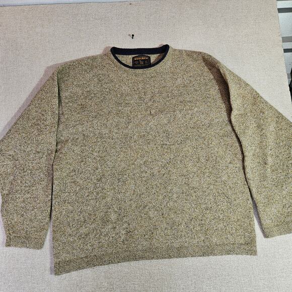 Woolrich Other - Vintage Woolrich Tweed Wool Blend Sweater Mens Crewneck Herb XL
